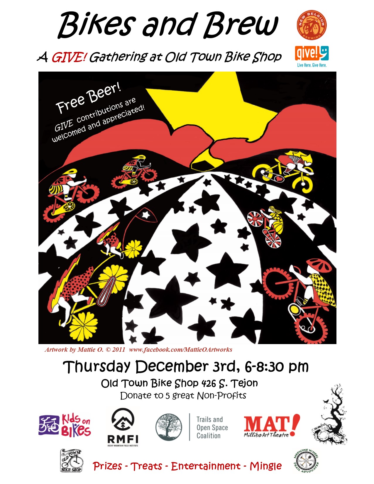 Bikes and Brew Flyer Final (1) Millibo Art Theatre