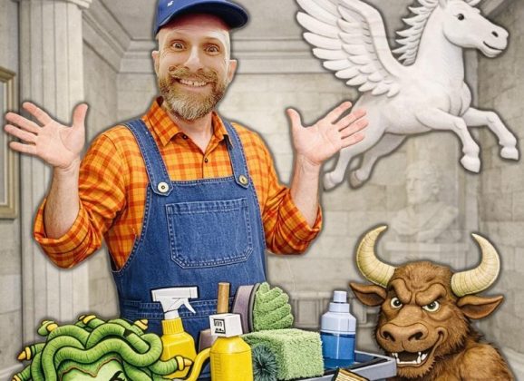 APR 4 -12  MYTHS, MOPS & MISCHIEF